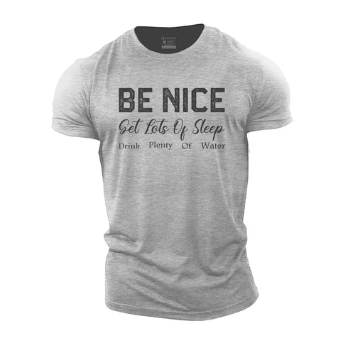Men's Be Nice Cotton T-Shirt